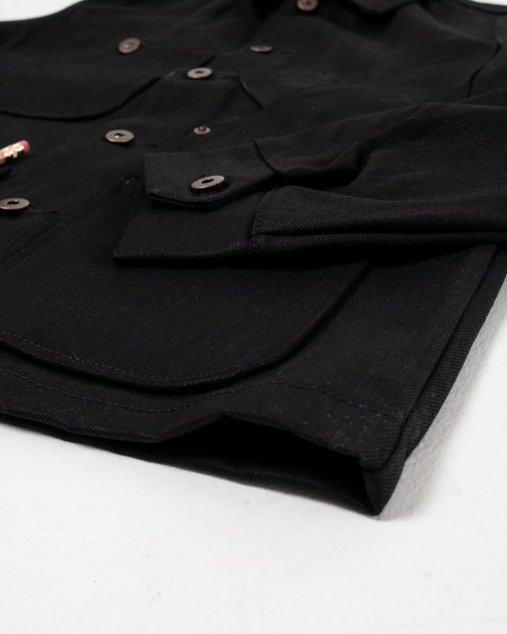 Coverall Jacket 13.5 oz Black Selvage