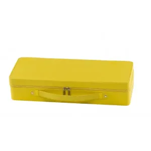 Invicta 16 Slot Yellow Watch Collector Leatherette Display Case IPM144