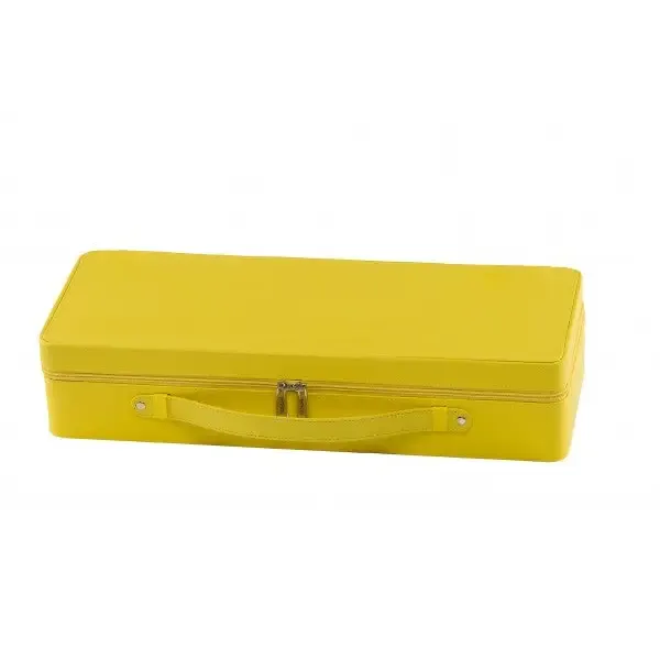 Invicta 16 Slot Yellow Watch Collector Leatherette Display Case IPM144