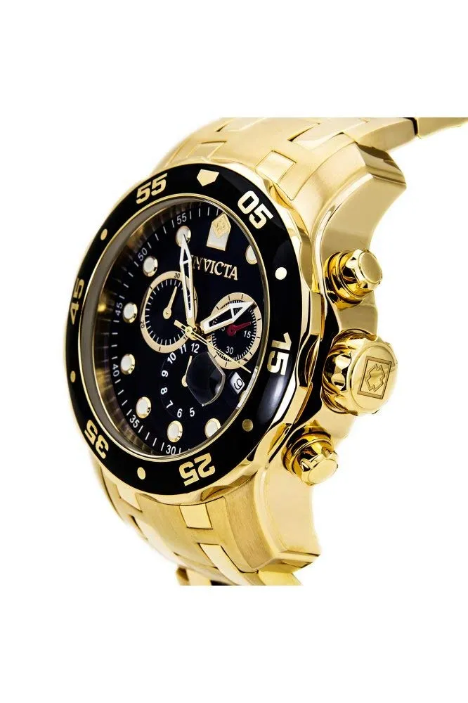 Invicta Analog Black Dial Men's Watch-0072