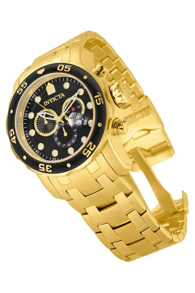 Invicta Analog Black Dial Men's Watch-0072