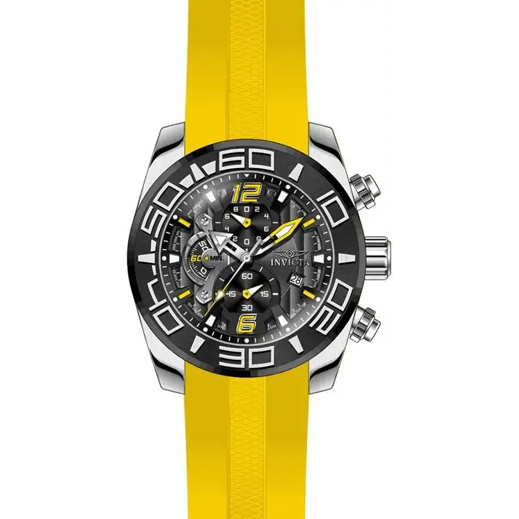 Invicta Men's Pro Diver Quartz Multifunction Black Dial Watch 22808